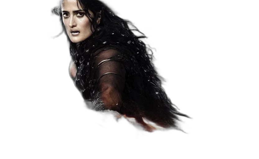 hair, dragon, face, creature transparent PNG cut-out