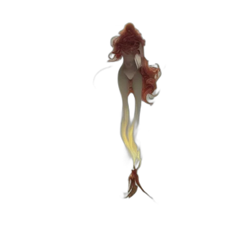 creature, hair, staff, animal transparent PNG cut-out