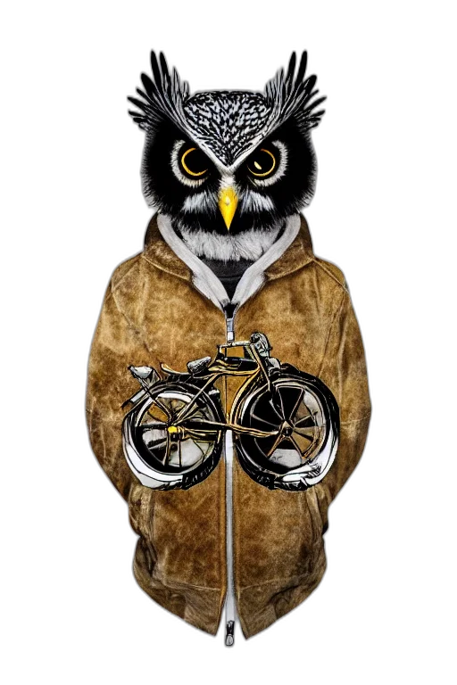 animal, jacket, staff, jewelry transparent PNG cut-out