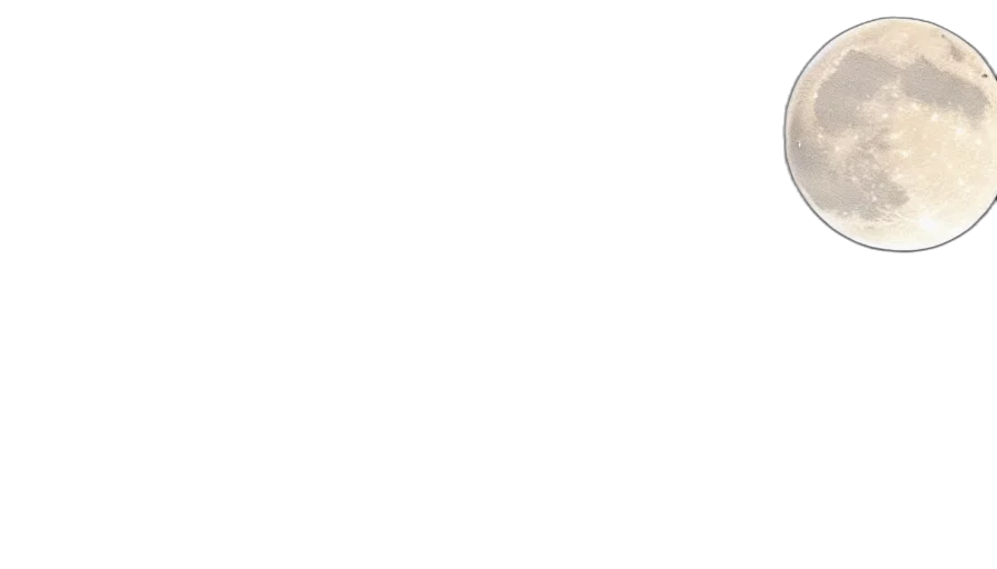 caressing, moon transparent PNG cut-out