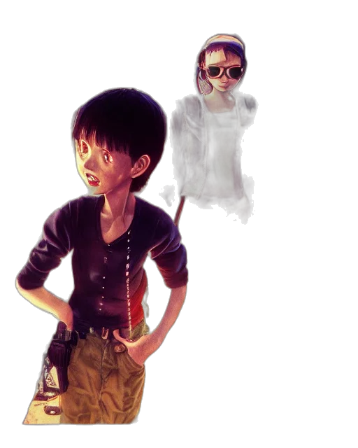 concept art, watercolor, comic book art, pixel art transparent PNG cut-out
