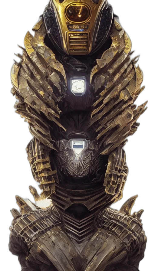 dragon, mask, robot, creature transparent PNG cut-out
