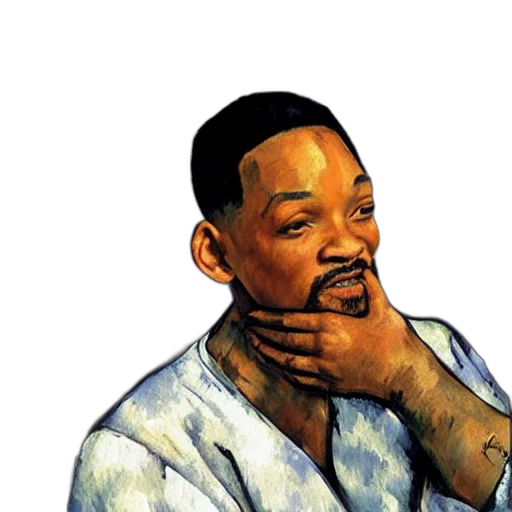 face, photorealistic, concept art, comic book art, cartoon, will, smith, crying transparent PNG cut-out