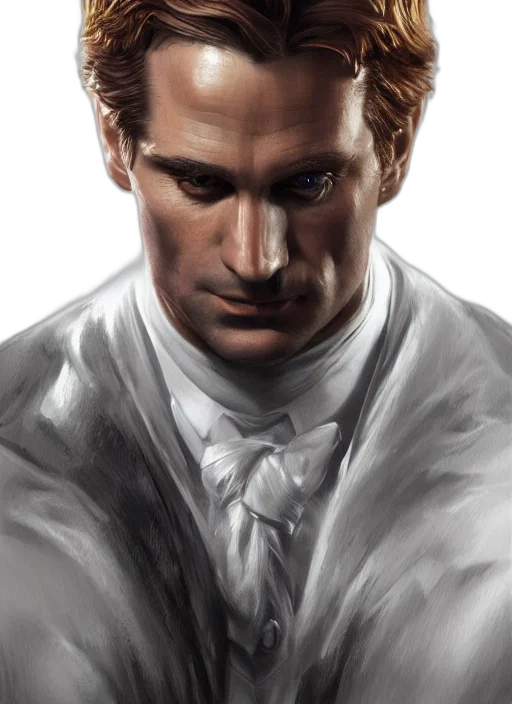 face, photorealistic, comic book art, concept art, fantasy art, highly, detailed, oil transparent PNG cut-out