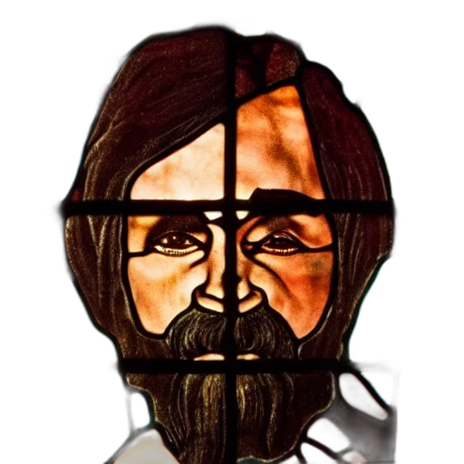 face, mask, hair, staff transparent PNG cut-out