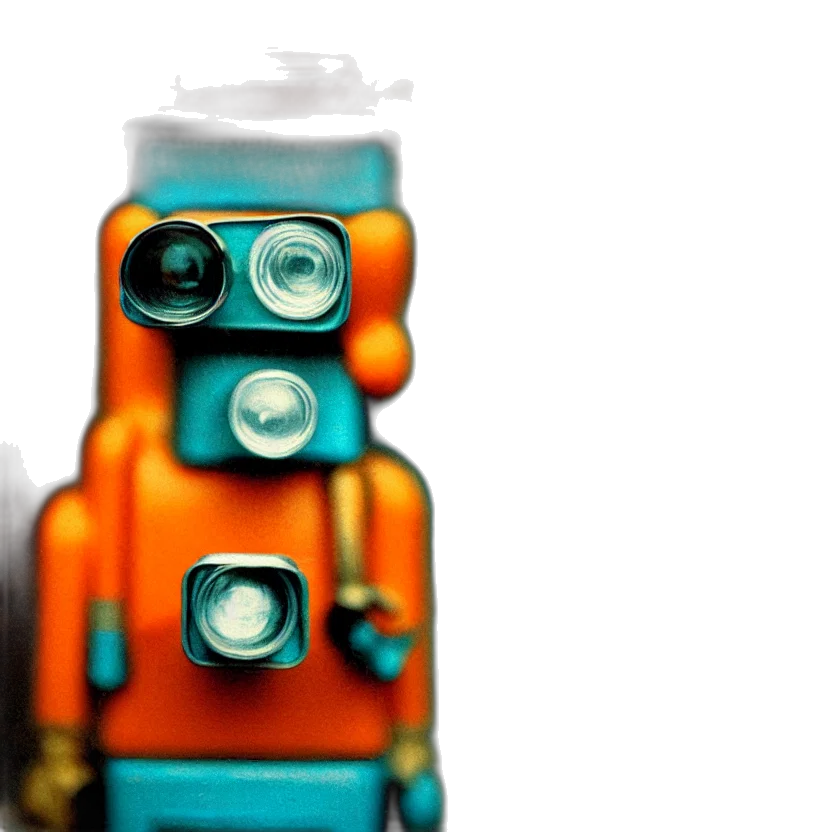 robot, bottle, creature, face transparent PNG cut-out