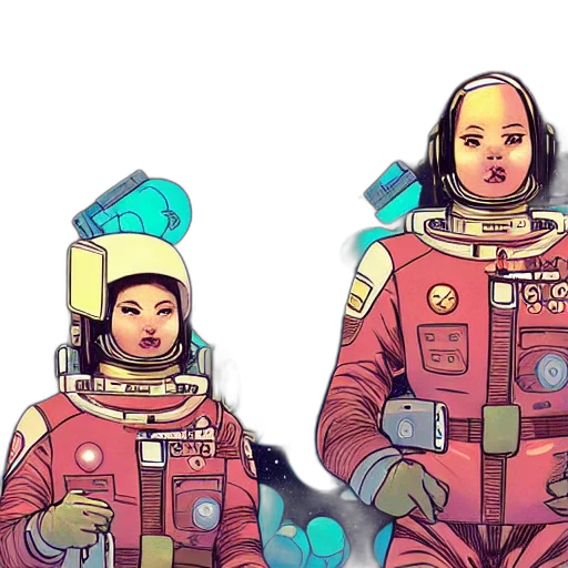 concept art, comic book art, pixel art, fantasy art transparent PNG cut-out