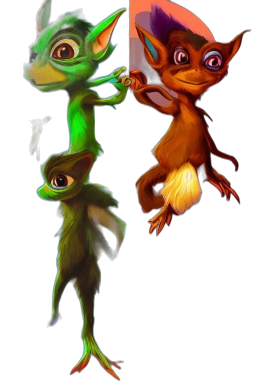 staff, creature, concept art, fantasy art, 3d render, pixel art, forest, fire transparent PNG cut-out