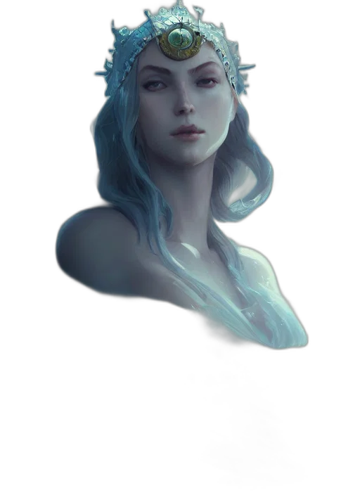 face, crown, dragon, mask, fantasy art, concept art, photorealistic, watercolor transparent PNG cut-out