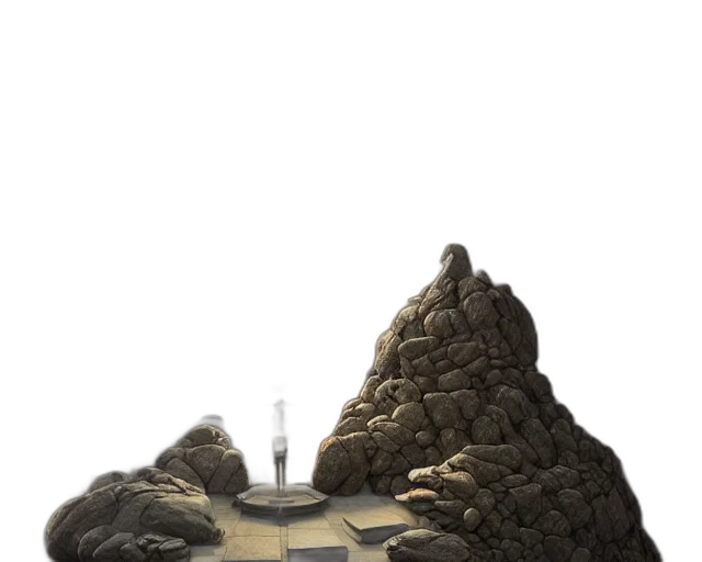 bottle, building, sword, hair transparent PNG cut-out
