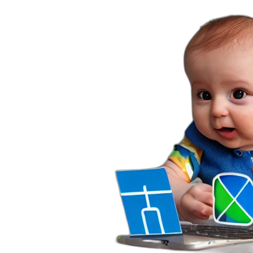 baby, designed, microsoft transparent PNG cut-out