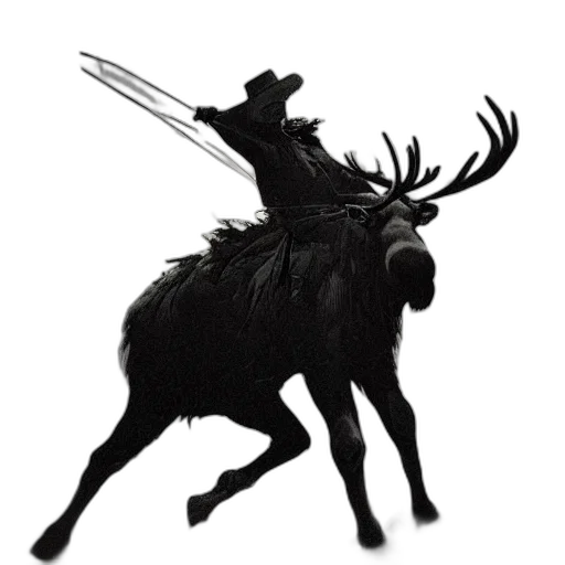 staff, animal, sword, weapon, concept art, fantasy art, portrait, scary transparent PNG cut-out