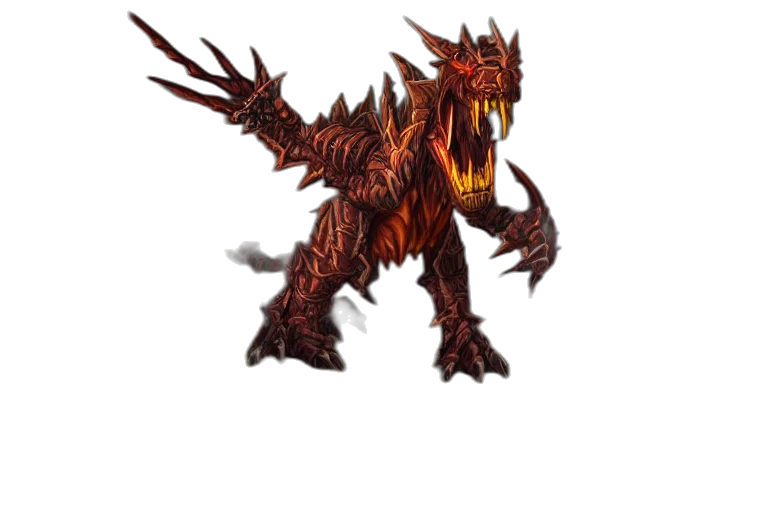 dragon, creature, animal, staff transparent PNG cut-out