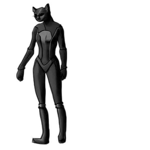 mask, animal, concept art, 3d render, comic book art, cartoon, cyberpunk, cat transparent PNG cut-out