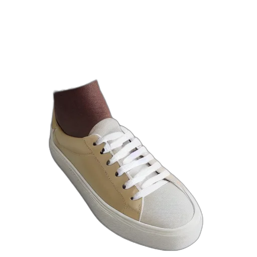 shoes, 3d render, photorealistic, earth tones transparent PNG cut-out