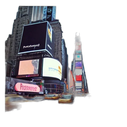 building, umbrella, 3d render, photorealistic transparent PNG cut-out