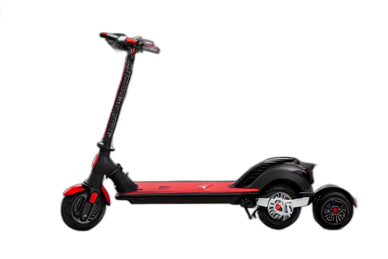 car, 3d render, mobility, scooter transparent PNG cut-out