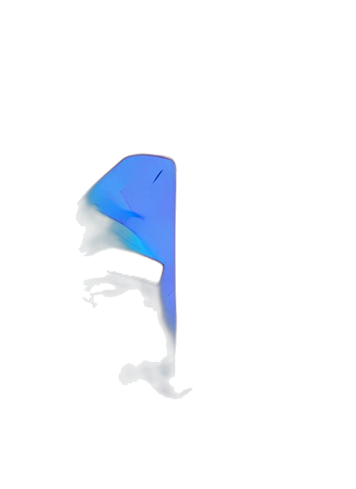 hat, mask, umbrella, crown, 3d render, vaporwave, concept art, pixel art transparent PNG cut-out