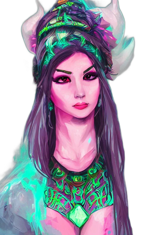 crown, face, mask, fantasy art transparent PNG cut-out
