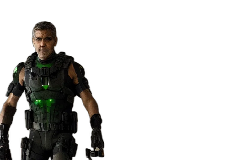 3d render, concept art, action, film transparent PNG cut-out