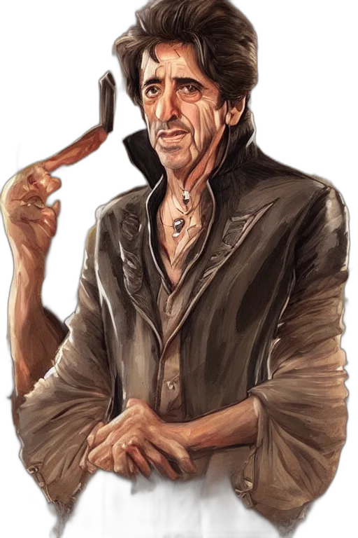 staff, jacket, weapon, face transparent PNG cut-out