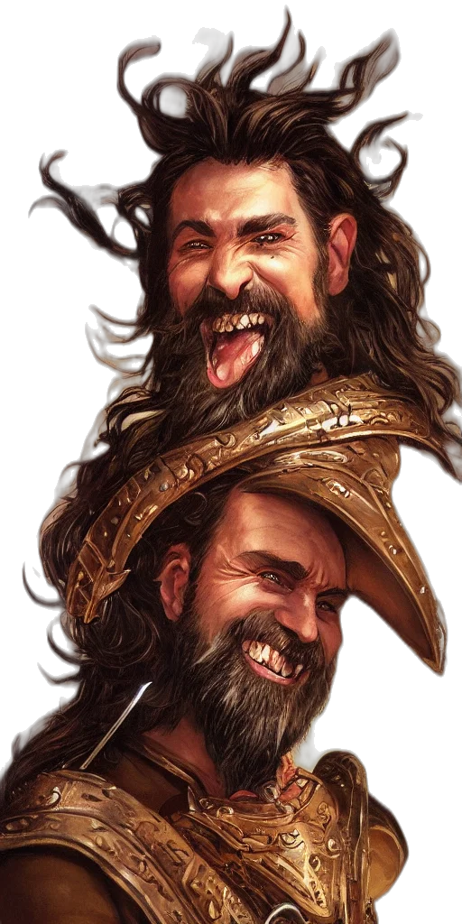 face, fantasy art, concept art, photorealistic transparent PNG cut-out