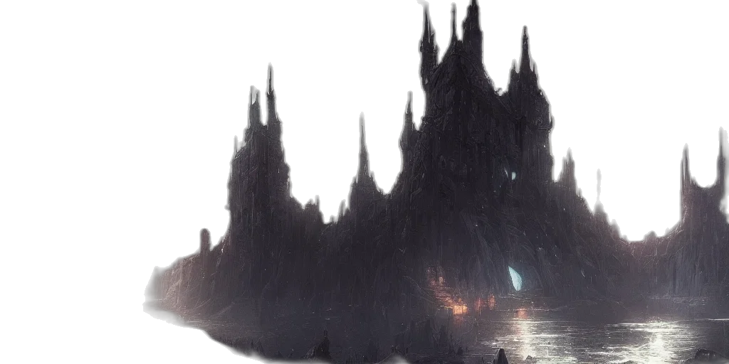 sword, crown, dragon, hair, concept art, fantasy art, 3d render, cyberpunk transparent PNG cut-out