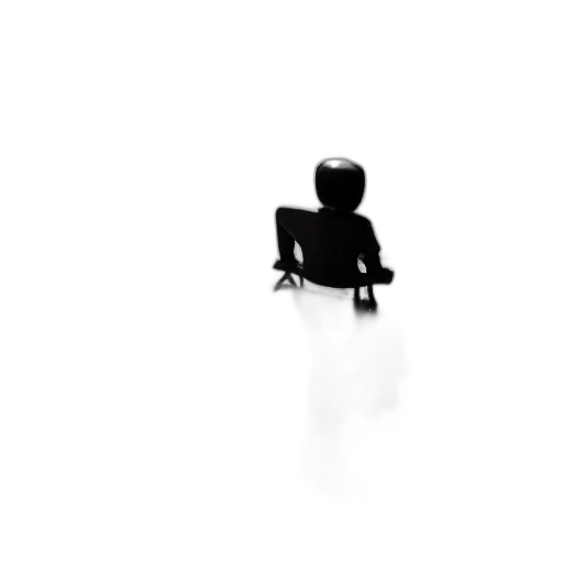furniture, robot, staff, jacket, 3d render, pixel art, concept art, photorealistic transparent PNG cut-out