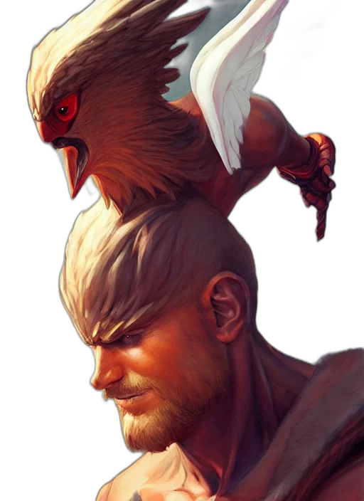 face, creature, mask, animal, concept art, fantasy art, comic book art, photorealistic transparent PNG cut-out