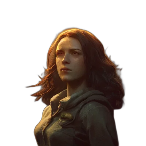 face, jacket, staff, crown, concept art, comic book art, fantasy art, pixel art transparent PNG cut-out