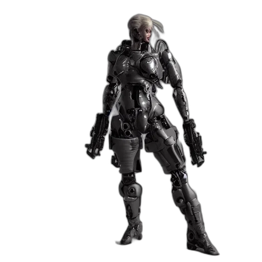 robot, weapon, creature, concept art transparent PNG cut-out
