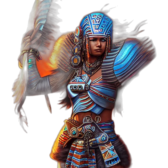 sword, weapon, fantasy art, concept art, pixel art, comic book art, blue, colorful transparent PNG cut-out