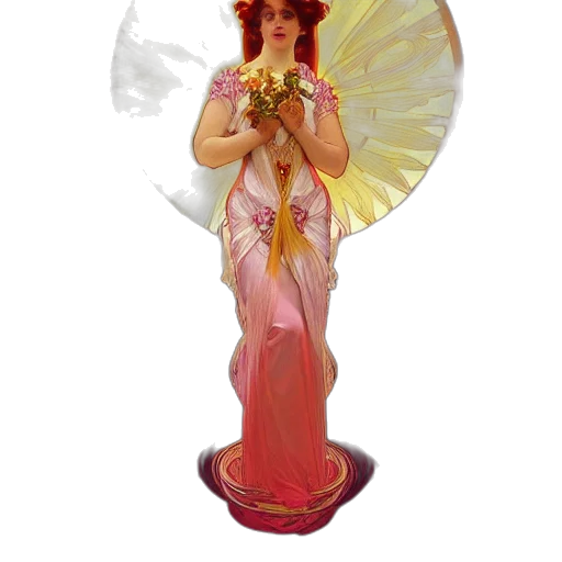fantasy art, concept art, pixel art, 3d render, golden, beautiful, orchid, phoenix transparent PNG cut-out