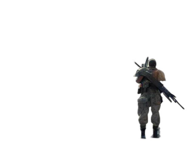weapon, staff, robot, creature transparent PNG cut-out