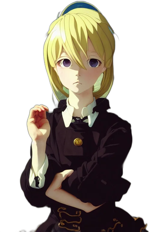 staff, face, weapon, dress, anime, pixel art, cartoon, concept art transparent PNG cut-out