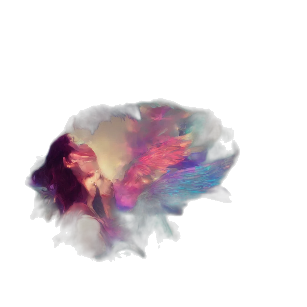 hair, creature, dragon, face transparent PNG cut-out
