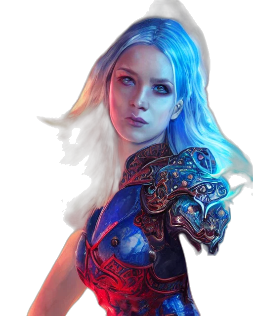 dragon, face, robot, sword transparent PNG cut-out