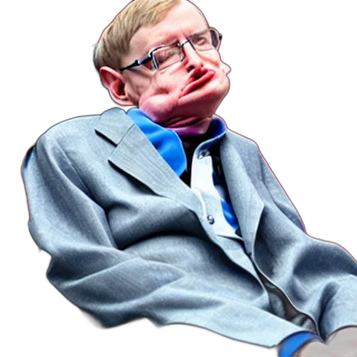 jacket, staff, face, creature transparent PNG cut-out