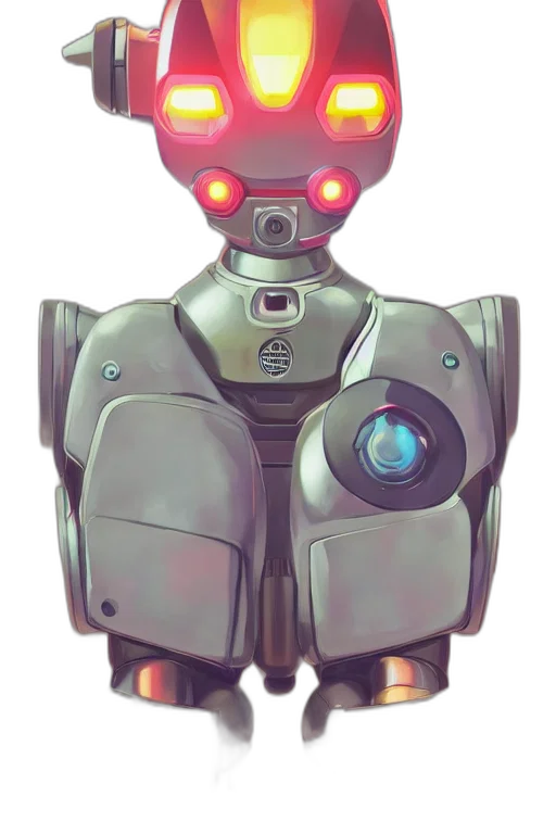 robot, creature, animal, staff transparent PNG cut-out