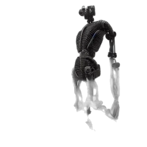 robot, animal, creature, staff transparent PNG cut-out