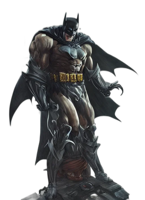 comic book art, concept art, fantasy art, photorealistic transparent PNG cut-out