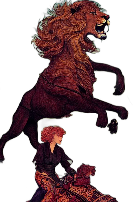 creature, animal, hair, dragon transparent PNG cut-out