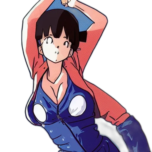 dress, jacket, weapon, staff transparent PNG cut-out