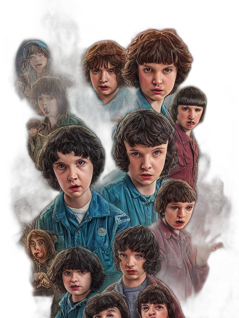 photorealistic, concept art, fantasy art, comic book art transparent PNG cut-out