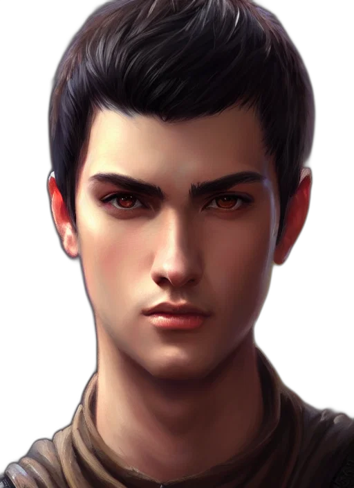 face, photorealistic, fantasy art, concept art transparent PNG cut-out
