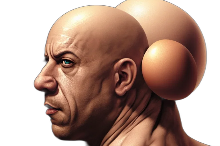 face, mask, robot, hat, concept art, photorealistic, comic book art, 3d render transparent PNG cut-out