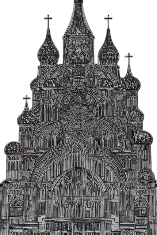 building, crown, concept art, fantasy art transparent PNG cut-out