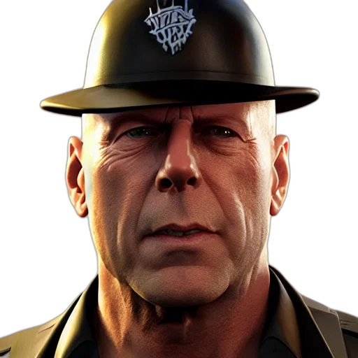 hat, face, staff, jacket, photorealistic, concept art, 3d render, comic book art transparent PNG cut-out