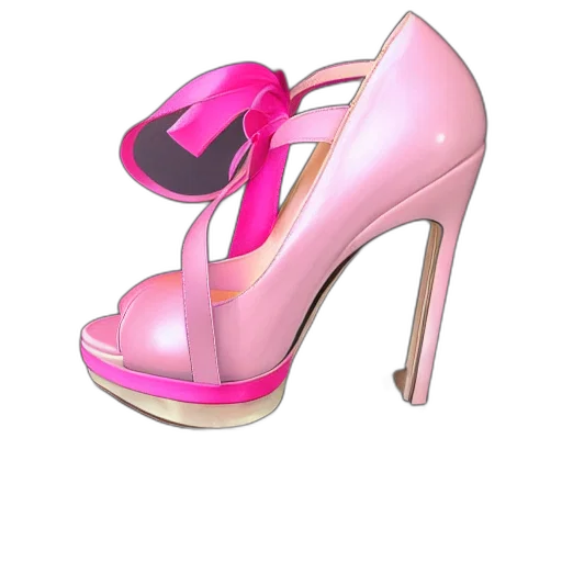 shoes, 3d render, photorealistic, cartoon transparent PNG cut-out