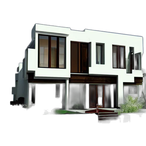 building, 3d render, photorealistic, concept art transparent PNG cut-out